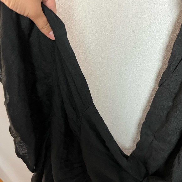 NWT Remix Mess black button front jumpsuit medium - Picture 2 of 4